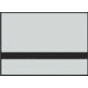 12″ x 24″ x .004″ Smooth Silver/Black Spectrum Lights Plastic with Adhesive
