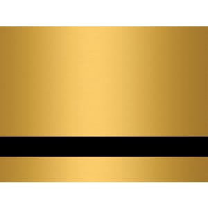 12″ x 24″ x .004″ Smooth Gold/Black Spectrum Lights Plastic with adhesive