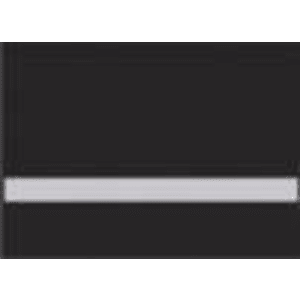 12″ x 24″ x .004″ Gloss Black/Silver Spectrum Lights Plastic with adhesive