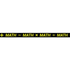 2 3/8″ Math Trophybands