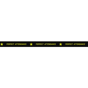 2 3/8″ Perfect Attendance Trophybands