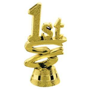 2″ Gold 1st Ribbon Standup Trim
