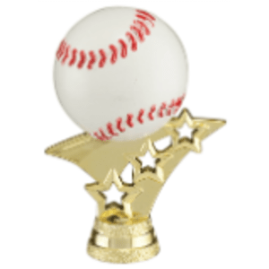 2 3/4″ Color Baseball 3-Star Trim