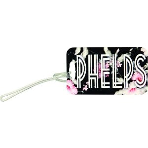 2.5″ x 4.25″ Semi-Gloss White Unisub Aluminum Rectangle 2-Sided Bag Tag