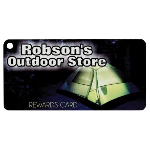 1 1/2″ x 3″ White Sublimatable UVSub Aluminum Rectangle Keychain