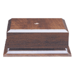 5 1/2″ x 2 1/8″ Value Cherry Finish Cup Base