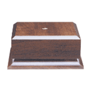 4 1/2″ x 2 1/8″ Value Cherry Finish Cup Base
