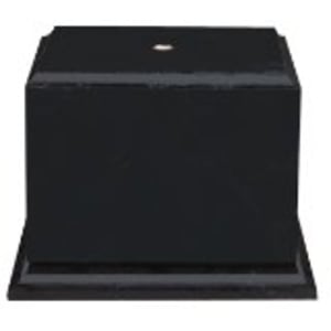 6 1/2″ x 5″ Value Matte Black Finish Cup Base