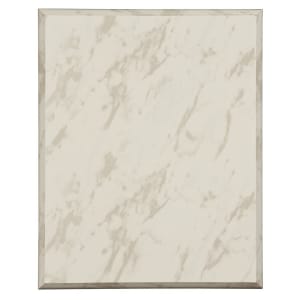 7″ x 9″ Value White Marble Finish Plaque