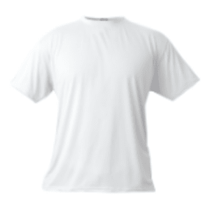 3XL White Solar Performance Micro-Fiber Short Sleeve T-Shirt