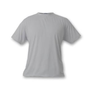 Medium Steel Short Sleeve Basic T-Shirt