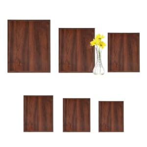 Gloss Value Cherry Finish Plaque with Pin Sample Set