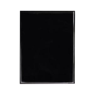 6″ x 8″ Value Black Piano Finish Plaque