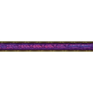45″ Purple/Gold Round Vapor Column