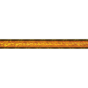 45″ Orange/Gold Round Vapor Column