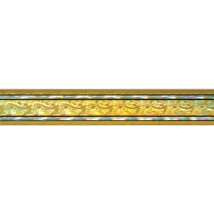 45″ Gold/Silver Rectangular Vapor Column