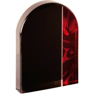 7″ Arch Red Velvet Acrylic