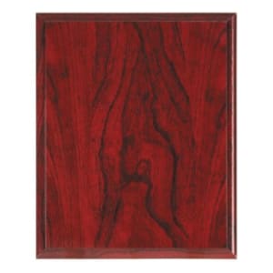 6″ x 8″ Red Woodgrain Plaque