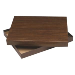 10 1/2″ x 13″ Walnut Foiled Plaque Box