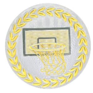 2″ Metallic Basketball Mylar