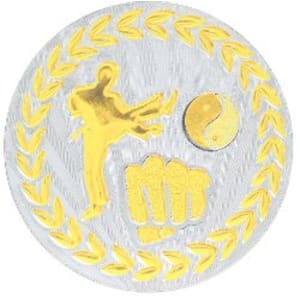 2″ Metallic Martial Arts Mylar