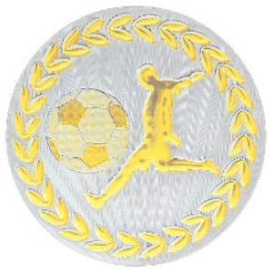 2″ Metallic Soccer Mylar