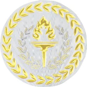2″ Metallic Victory Mylar