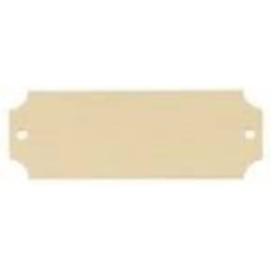 2 1/2″ x 7/8″ Sublimatable Bright Gold Aluminum Perpetual Plate