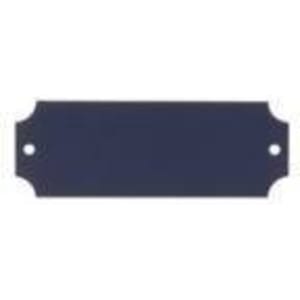 2 1/2″ x 7/8″ Laserable Black Aluminum Perpetual Plate