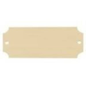 2 1/2″ x 1″ Bright Gold Brass Perpetual Plate