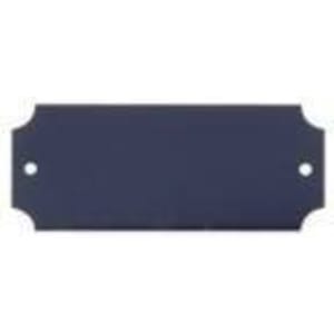2 1/2″ x 1″ Laserable Black Aluminum Perpetual Plate
