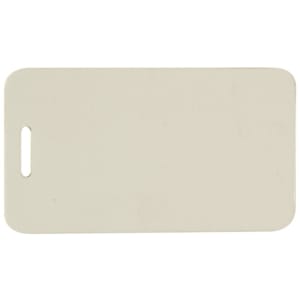 2″ x 3 1/2″ White Sublimatable Rectangle Luggage Tag