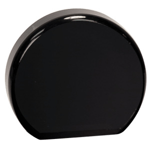 3 1/2″ Black Acrylic Circle