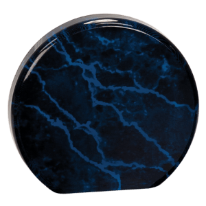 5 1/2″ Blue Marble Acrylic Circle