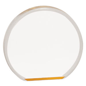 5 1/2″ Gold Acrylic Circle