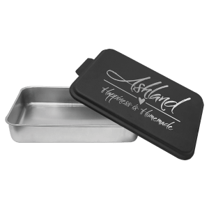 9″ x 13″ Aluminum Cake Pan with Black Lid