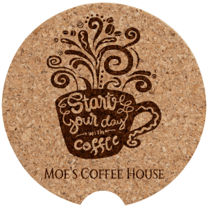 2 1/2″ Cork Car Coaster