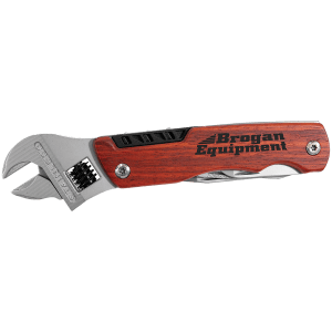 6 1/2″ Wrench Multi-Tool with Wood Handle/Bag