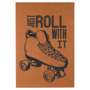 12″ x 18″ Rawhide Laserable Leatherette Wall Decor with Sawtooth Hanger