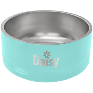Polar Camel 64 oz. Large Teal Pet Bowl