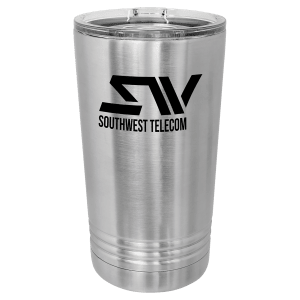 Polar Camel Stainless Steel 16 oz. Pint with Slider Lid