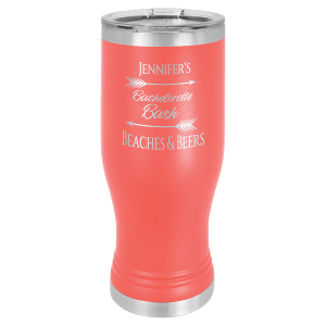 Polar Camel 20 oz. Coral Pilsner Tumbler with Standard Lid