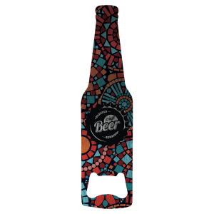 1 7/16″ x 5 3/4″ Sublimatable Stainless Steel Bottle Shaped Bottle Opener