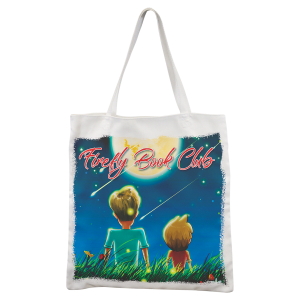 15 1/4″ x 15 1/2″ White Canvas Bag