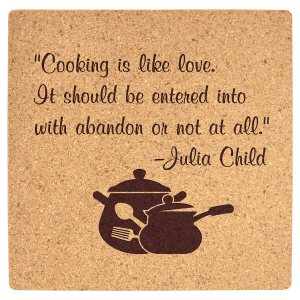 7 3/4″ x 7 3/4″ Square Cork Trivet