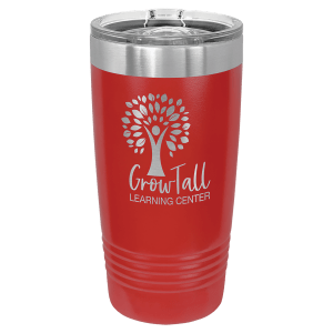 Polar Camel 20 oz. Red Ringneck Tumbler with Slider Lid