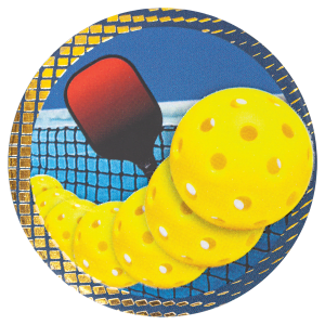 2″ Pickleball Dazzle Insert