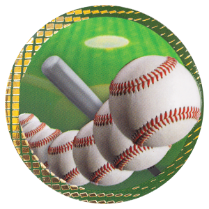 2″ Baseball Dazzle Insert