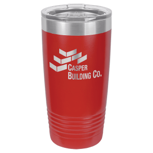 Polar Camel 20 oz. Red Ringneck Tumbler with Standard Lid