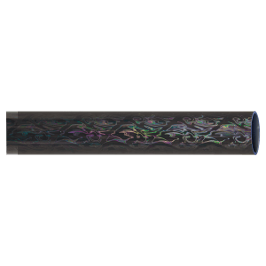 45″ Round Black Vapor Full Wrap Trophy Column